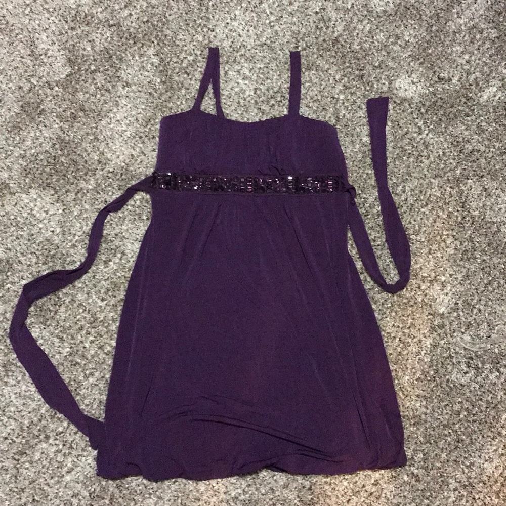 Purple Semi-formal dress